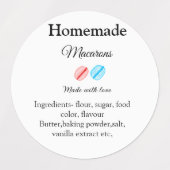 Labels (Design 1)