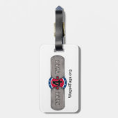 Labels4Labels Bagagelabel (Achterkant verticaal)