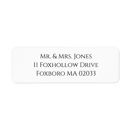 Labels aanpassen (Voorkant)