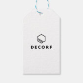 Labels Blauw en witte wijn Cadeaulabel (Voorkant)