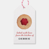 Labels cadeau voor Jelly Cookie waterverf Cadeaulabel (Voorkant)