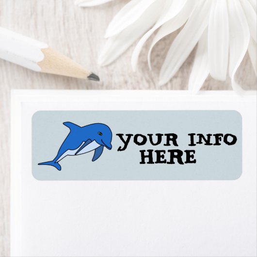 LABELS DOLPHIN ART RETURN ADRES (Insitu)
