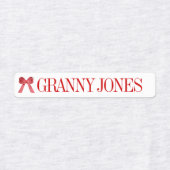 Labels Familie Gift Grootmoeder Mam (Design 1)