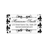 labels "Fleur-de-lis" (Voorkant)