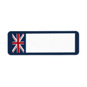 Labels in het UK-logo voor retournering (Voorkant)