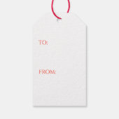 LABELS MAC GREGOR TARTAN-cadeautjes Cadeaulabel (Achterkant)