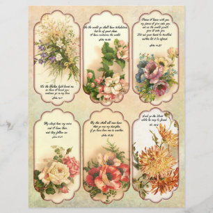 labels met bijbelcitaten