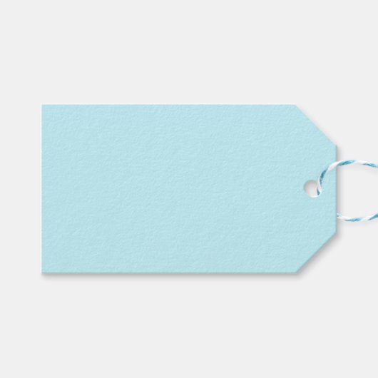 Labels met blauw pasta-cadeaus cadeaulabel (Voorkant (Horizontaal))