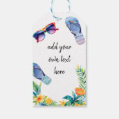 Labels met cadeautjes voor vlotter omdraaien cadeaulabel (Achterkant)