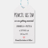 Labels met datumcadeaucode opslaan cadeaulabel (Voorkant)