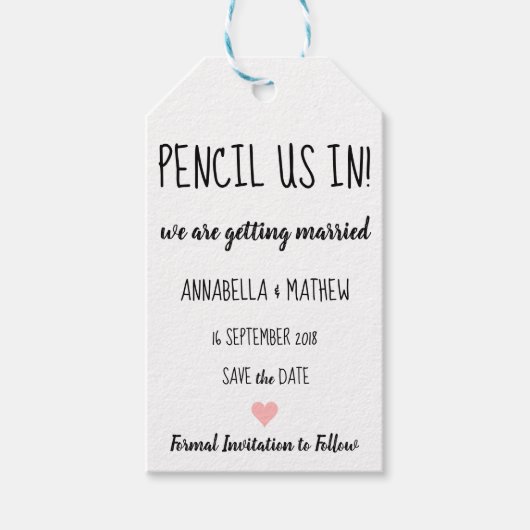 Labels met datumcadeaucode opslaan cadeaulabel (Voorkant)