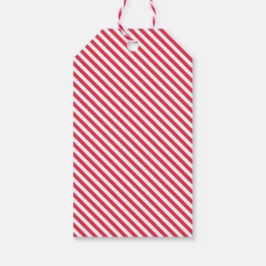 Labels met de Noordpool Express Santa Claus Kraft  Cadeaulabel (Achterkant)