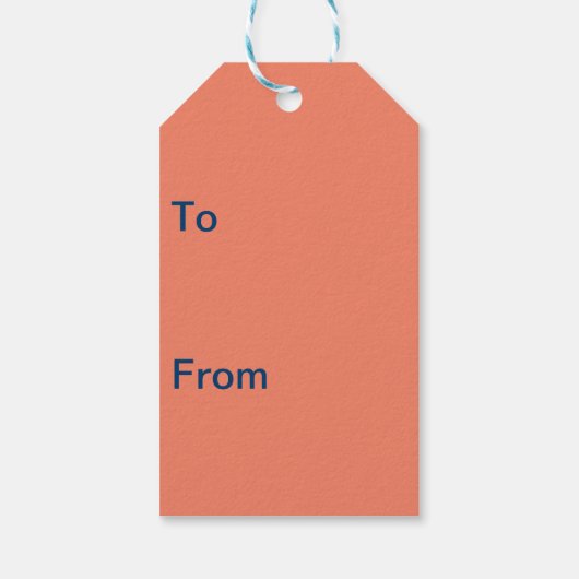 labels met een blauwe cel - niet cadeau cadeaulabel (Achterkant)