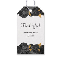 Labels met een donkerbruine of goudbloem