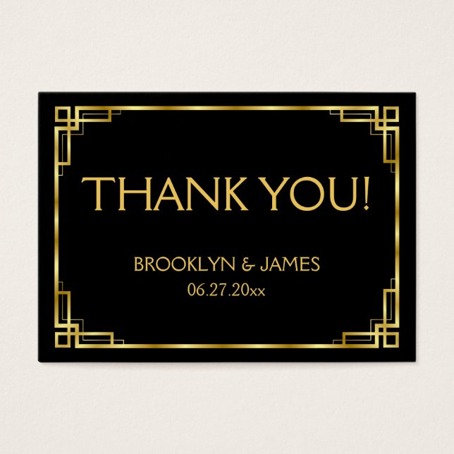 Labels met een donkere of goudkleurige achtergrond visitekaartjes (Voorkant)