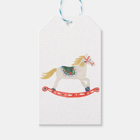 Labels met een paardenpenkruid voor Nutkraker Ball Cadeaulabel (Voorkant)