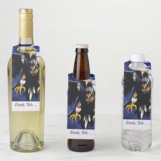 Labels met flesjes (In situ)