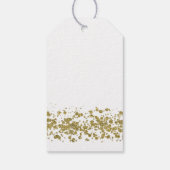 Labels met goudglittercadeautjes cadeaulabel (Achterkant)