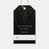 Labels met goudmarktprijs cadeaulabel (Voorkant)