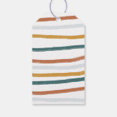 Labels met kerstbomen cadeaulabel (Achterkant)