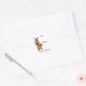 Labels met kerstcadeautjes (Envelop)