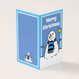 Labels met kerstcadeautjes met fijne kerst kaart