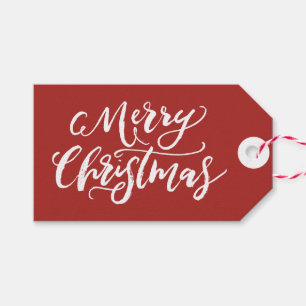 Labels met kerstcadeautjes met kerstcadeaus cadeaulabel