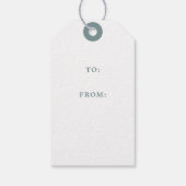 Labels met kerstcadeautjes met kerstcadeaus cadeaulabel (Achterkant)