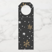 Labels met kerstflessen (Voorkant)