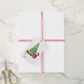 Labels met kerstkerstkerstkerstcadeaus Labels Cadeaulabel (Met Touw)