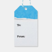 Labels met kerstkerstkerstkerstkerstkerstcadeaus cadeaulabel (Achterkant)