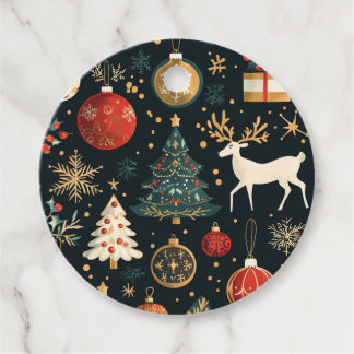 Labels met kerstthema's