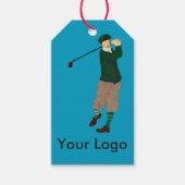 Labels met LogoCraft-cadeau Cadeaulabel (Voorkant)