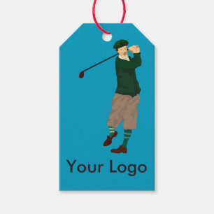 Labels met LogoCraft-cadeau Cadeaulabel