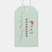 Labels met Noordpoolcadeaus Cadeaulabel (Voorkant)