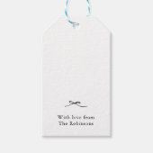 Labels met persoonlijke cadeaus cadeaulabel (Voorkant)