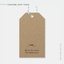 Labels met persoonlijke cadeaus