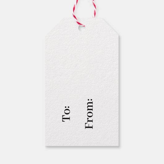 Labels met prettige kerstcadeaus cadeaulabel (Achterkant)