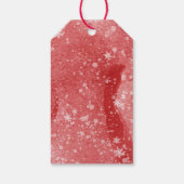 Labels met prettige kerstcadeaus cadeaulabel (Achterkant)