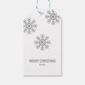 Labels met prettige kerstcadeaus cadeaulabel (Voorkant)