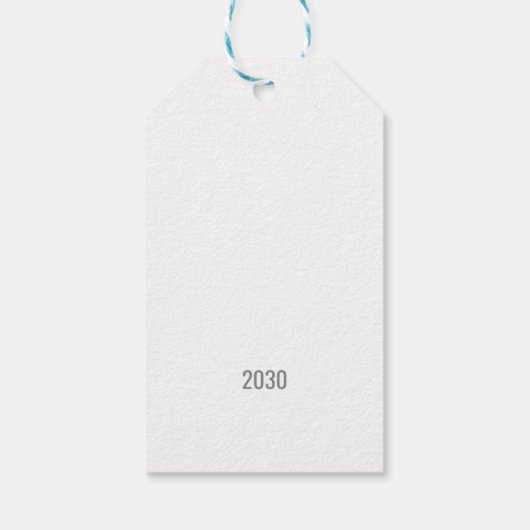 Labels met prettige kerstcadeaus cadeaulabel (Achterkant)