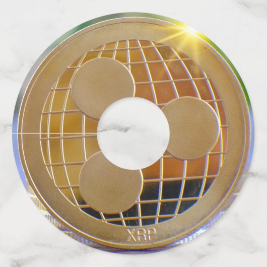 Labels met rimpelglas voor XRP-wijn (Voorkant)