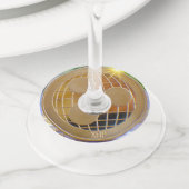 Labels met rimpelglas voor XRP-wijn (Dichtbij)