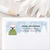 Labels op het Franse bulldog-adres (Insitu)