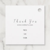 Labels opslaan, Labels label voor prijs (Achterkant)