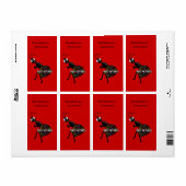 Labels Stickers Ex Libris Boekplaatje Mieren In Br (Full Sheet)