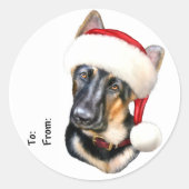 Labels van de kerstkerstkerstkerstkerstkerstman va (Voorkant)