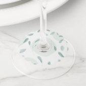 Labels van gescand wijnglas (Dichtbij)