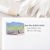 Labels van het Adres Arizona Desert Return (Insitu)