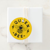 Labels van koningin Bee Round (In situ)